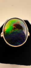 Load image into Gallery viewer, ammolite ring