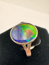Load image into Gallery viewer, ammolite ring