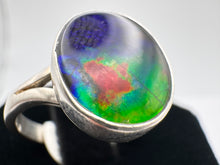 Load image into Gallery viewer, ammolite ring