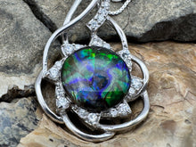 Load image into Gallery viewer, ammolite pendant