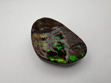Load image into Gallery viewer, ammolite palm stone specimen