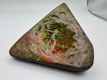 Load image into Gallery viewer, ammolite freeform palm stone fossil