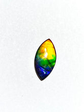 Load image into Gallery viewer, AAA+ very intense bright Rainbow Ammolite gemstone 10x20