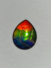 Load image into Gallery viewer, Stunning Rainbow ammolite gemstone 20x15 tear drop AAA+