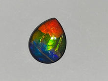 Load image into Gallery viewer, Stunning Rainbow ammolite gemstone 20x15 tear drop AAA+
