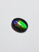 Load image into Gallery viewer, Ammolite beautiful calibrated triplet 14x12mm cabochon (x35)