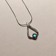 Load image into Gallery viewer, Ammolite pendant Sterling Silver