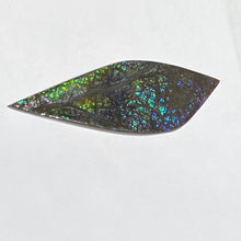 Load image into Gallery viewer, Beautiful multicolour dragon skin ammolite 86x30 mm