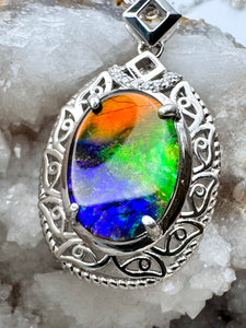 ammmolite pendant