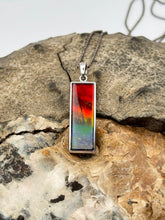 Load image into Gallery viewer, ammolite pendant
