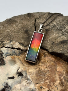ammolite pendant
