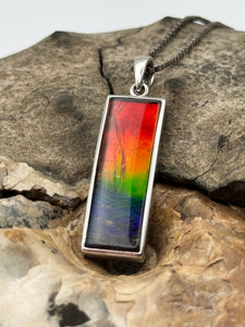 ammolite pendant