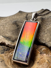 Load image into Gallery viewer, ammolite pendant
