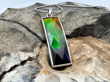 Load image into Gallery viewer, ammolite pendant
