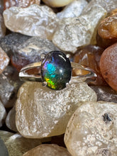 Load image into Gallery viewer, Ammolite ring
