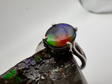 Load image into Gallery viewer, ammolite ring
