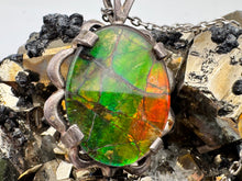 Load image into Gallery viewer, ammolite pendant
