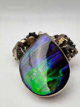 Load image into Gallery viewer, polished ammolite pendant
