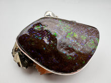 Load image into Gallery viewer, large ammolite pendant
