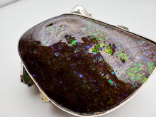 Load image into Gallery viewer, large ammolite pendant
