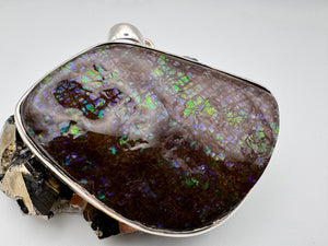 large ammolite pendant
