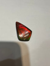 Load image into Gallery viewer, Beautiful hand-polished two sided Ammolite with a unique and vibrant appearance
