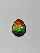 Load image into Gallery viewer, Stunning Rainbow ammolite gemstone 20x15 tear drop AAA+
