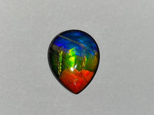 Load image into Gallery viewer, Stunning Rainbow ammolite gemstone 20x15 tear drop AAA+
