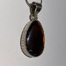 Load image into Gallery viewer, Ammolite pendant Sterling Silver
