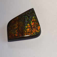 Load image into Gallery viewer, Beautiful multicoloured dragonskin free form ammolite gemstone 45x35 mm
